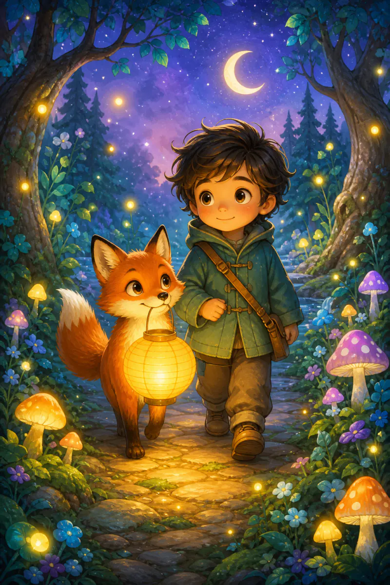 Moonpaw & the Lantern Fox